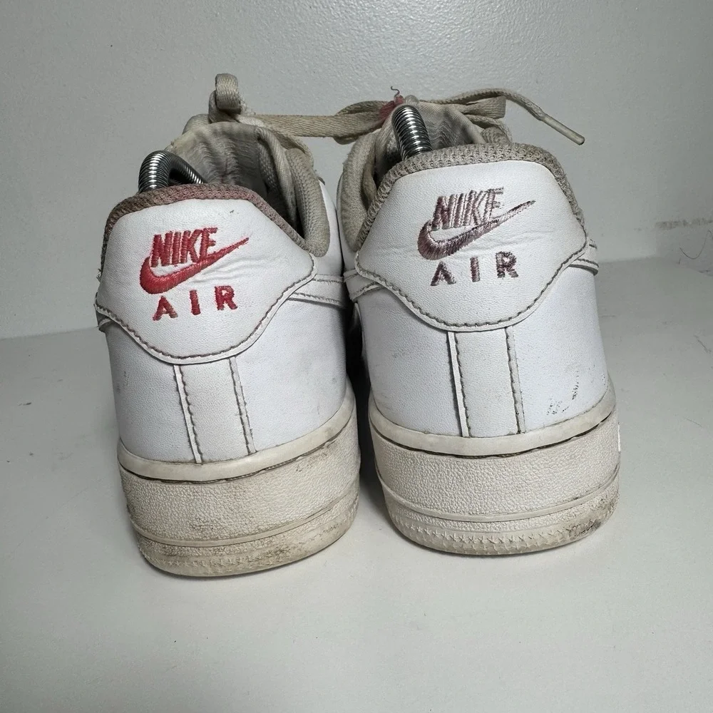 Nike Air Force 1‎ Low White Leather Sneakers Men Size 7.5 Outdoorsy